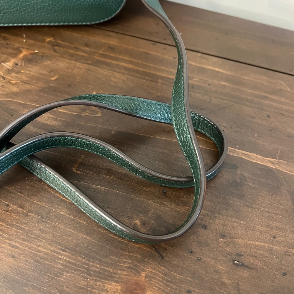 Tory Burch McGraw Camera Bag In Green - Picture 4 of 6